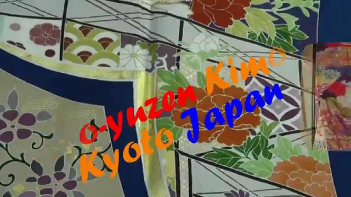 Japan Travel: Kyo-yuzen traditional silk dyeing method, Kyoto, Japan Japan Travel: Kyo-yuzen traditional silk dyeing method, Kyoto, Japan