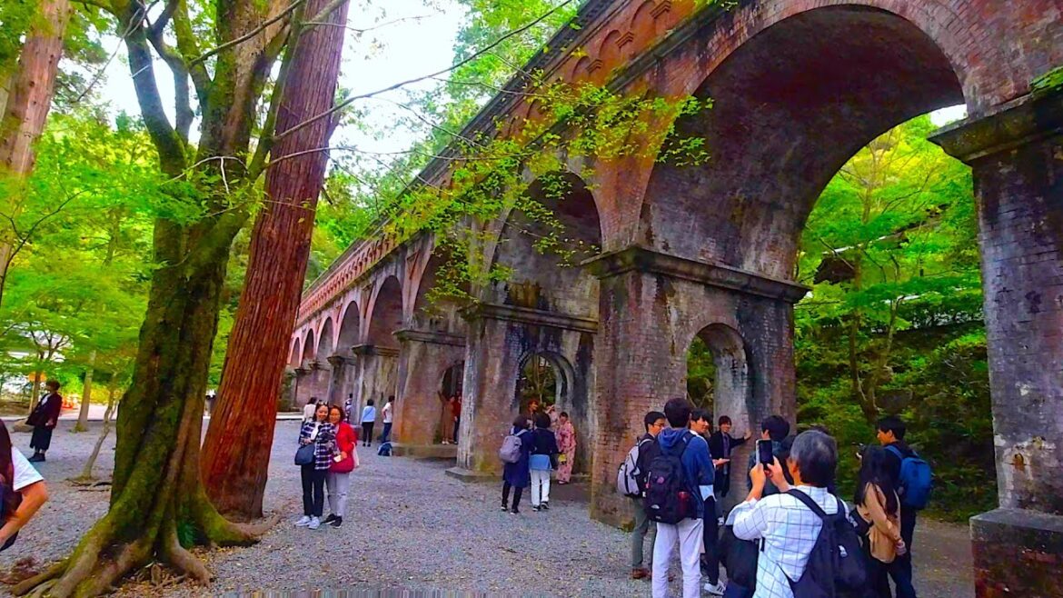 Kyoto walk - Nanzenji Temple (南禅寺) - 4K