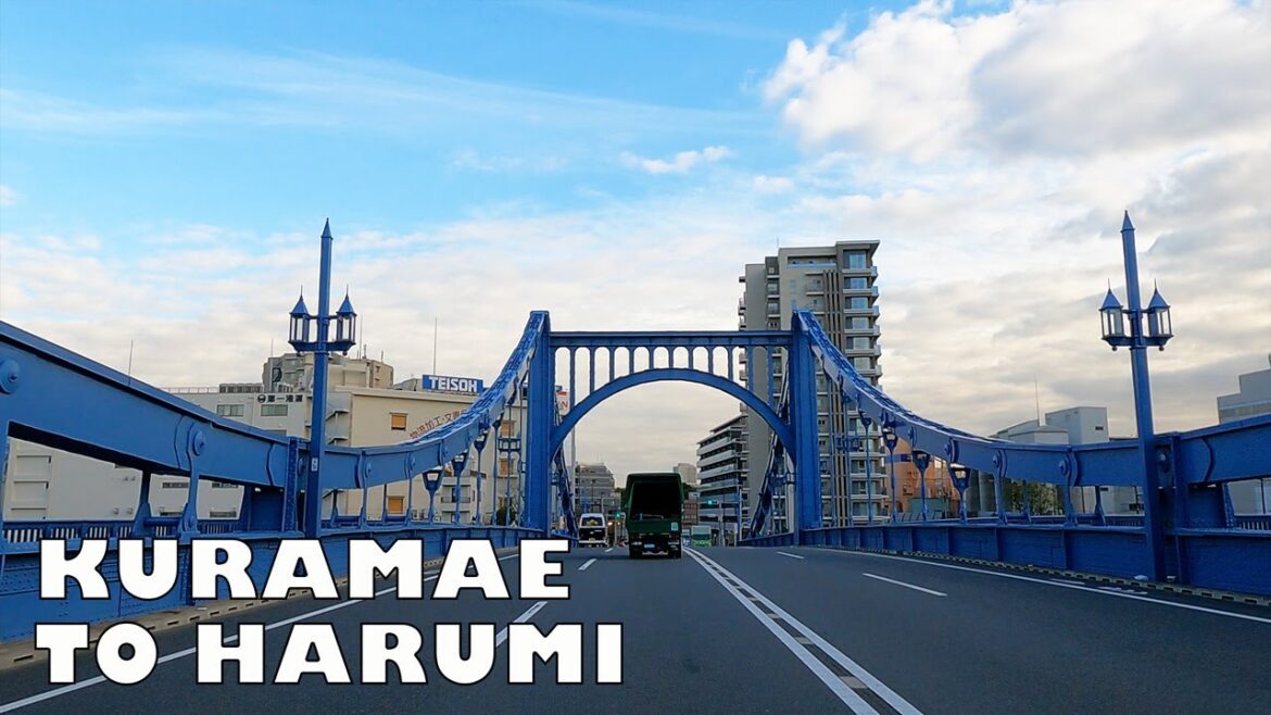 Tokyo Drive 4K Japan – Kuramae to Harumi Tokyo Drive 4K Japan - Kuramae to Harumi