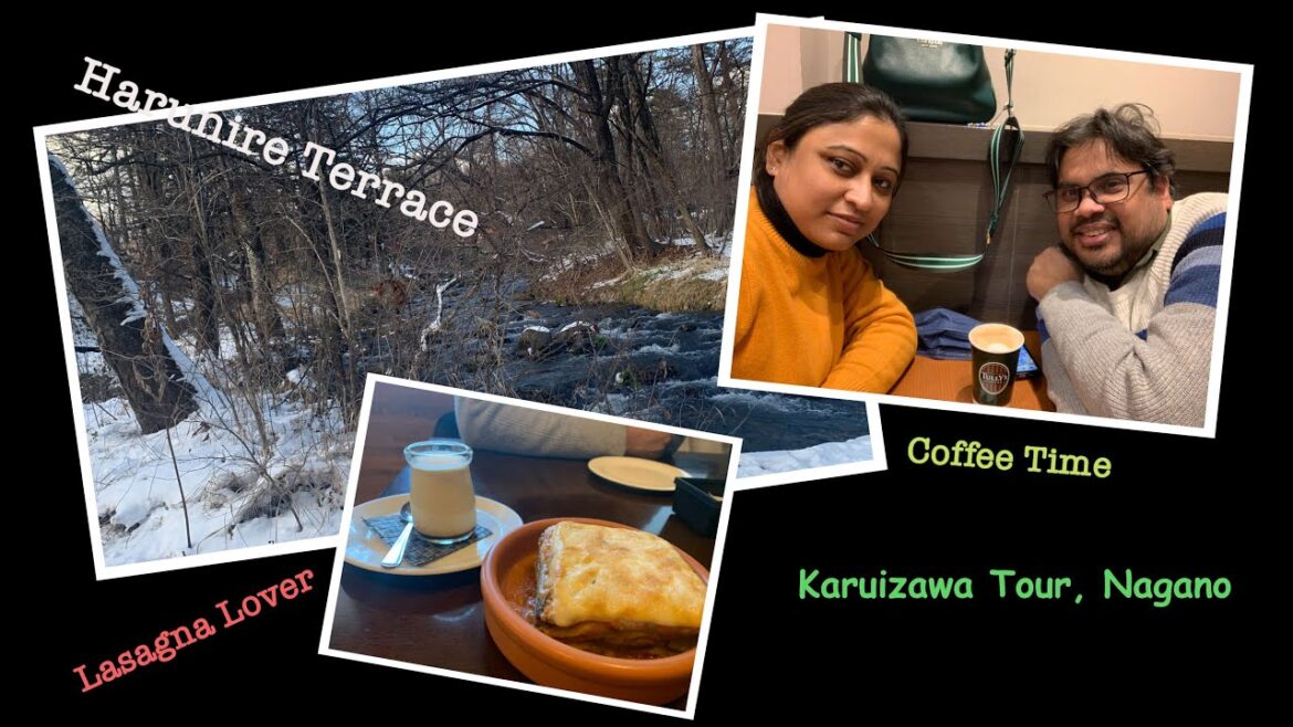 karuizawa harunire terrace, Prince outlet shopping mall | Tasted lasagna first time | scenic drive