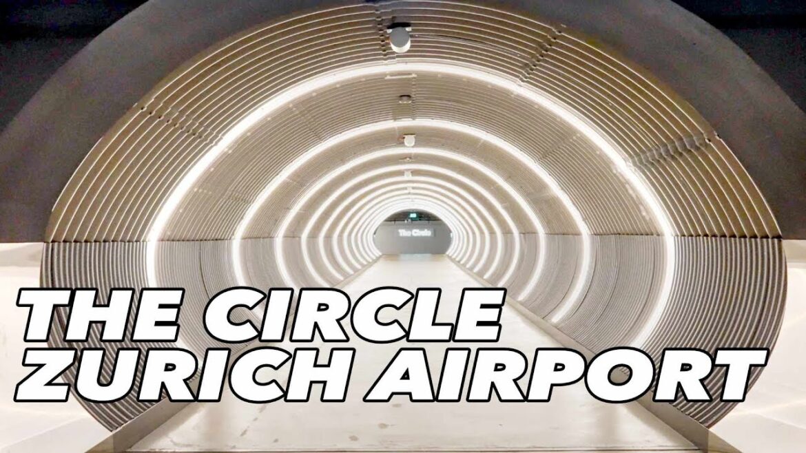 Zurich Airport Walking Tour Flughafen Zürich Cirle 4K 🇨🇭
