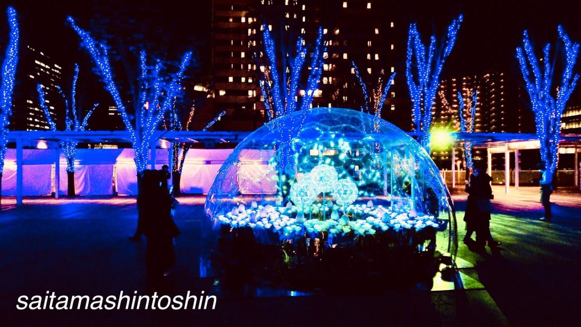 さいたま新都心　たまアリ△タウン～コクーンシティ　クリスマスイルミネーション　2022/12/15/1901(thu)  埼玉　４K