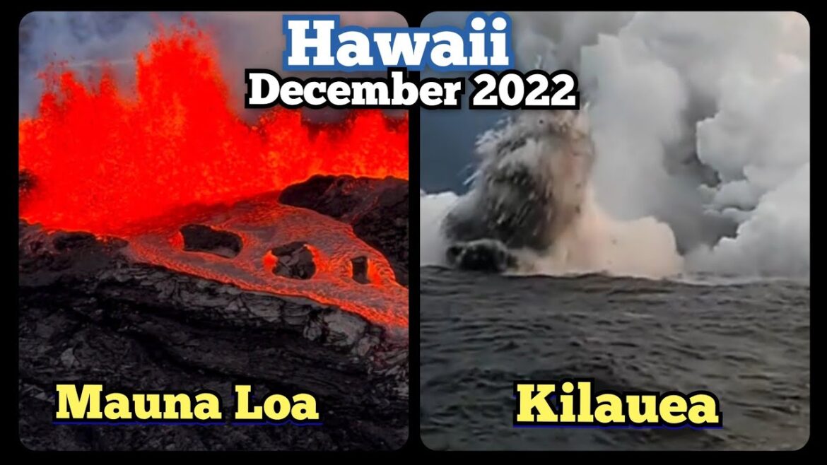 End Of Hawaii? Two Volcanoes Just Blow Up To Pacific Ocean! Raw Footage! Mauna Loa & Kilauea Volcano End Of Hawaii? Two Volcanoes Just Blow Up To Pacific Ocean! Raw Footage! Mauna Loa & Kilauea Volcano