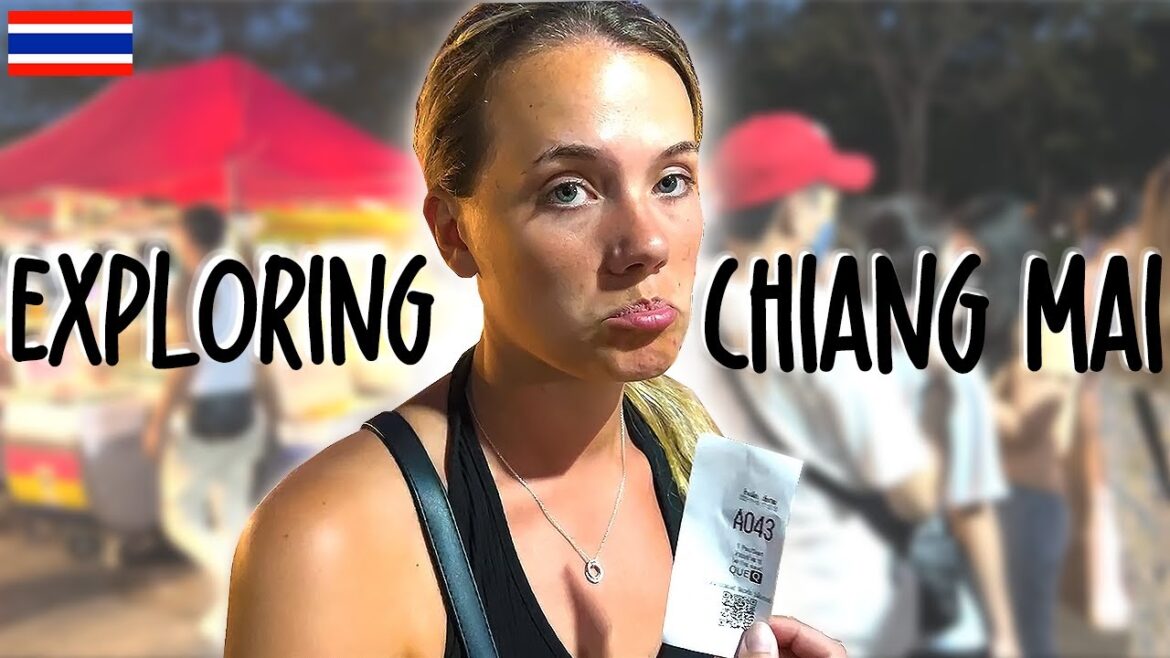 45 Minute wait for Street Food in THAILAND?! - Our Final Thoughts of Chiang Mai!