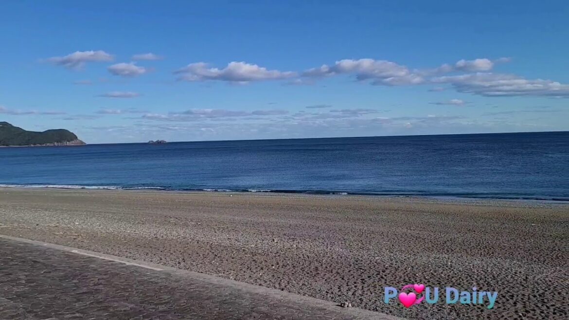Sea beach | Longest Coast in japan |Pacific Ocean | Beautiful  sea beach in Japan | silent beach