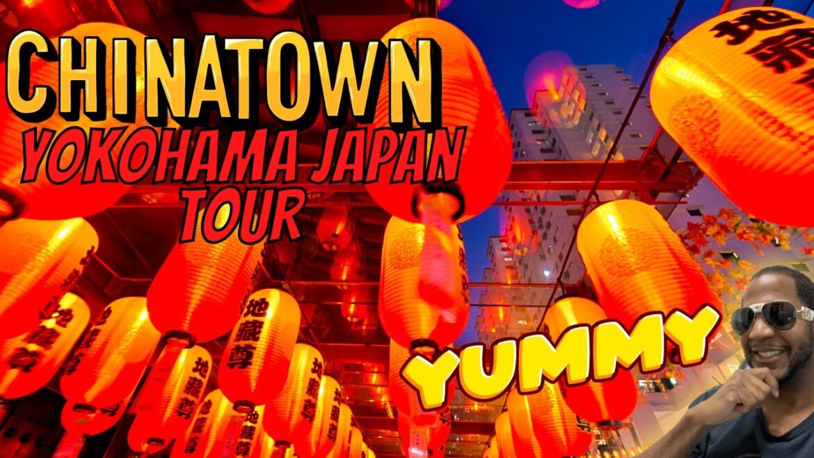Street food in Yokohama Chinatown Japan walk tour 4K Street food in Yokohama Chinatown Japan walk tour 4K