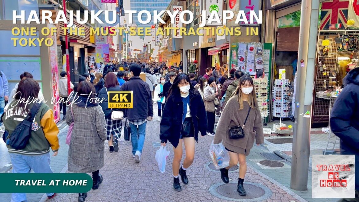 4k hdr japan walk | Walk in Harajuku Tokyo japan | One of the must-see attractions in Tokyo