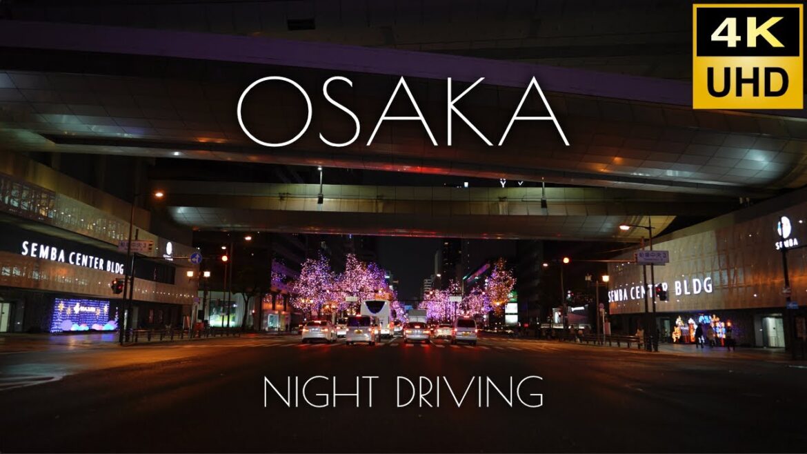 大阪ナイトドライブ 御堂筋イルミネーション2022 大阪ナイトドライブ 御堂筋イルミネーション2022