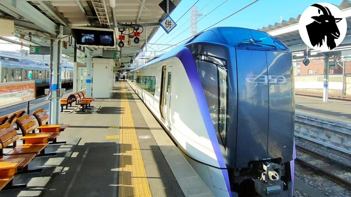 [130km/h]I got on the high class car of the high-speed limited express train🚆|Limited Express Kaiji