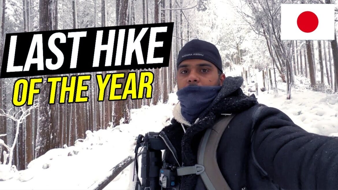 Last hike of the year II Mt Kongo II Indian in Japan