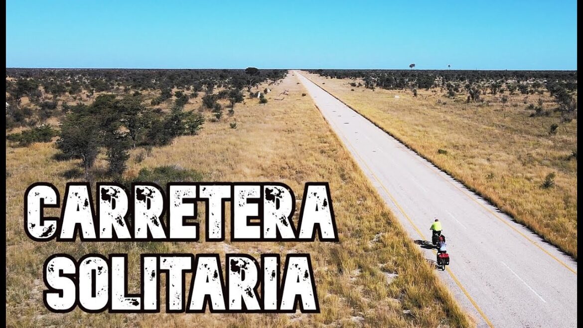 178.- DOS DÍAS pedaleando por la CARRETERA MÁS SOLITARIA de BOTSWANA (AFRICA EN BICICLETA🚴🚴‍♂️)