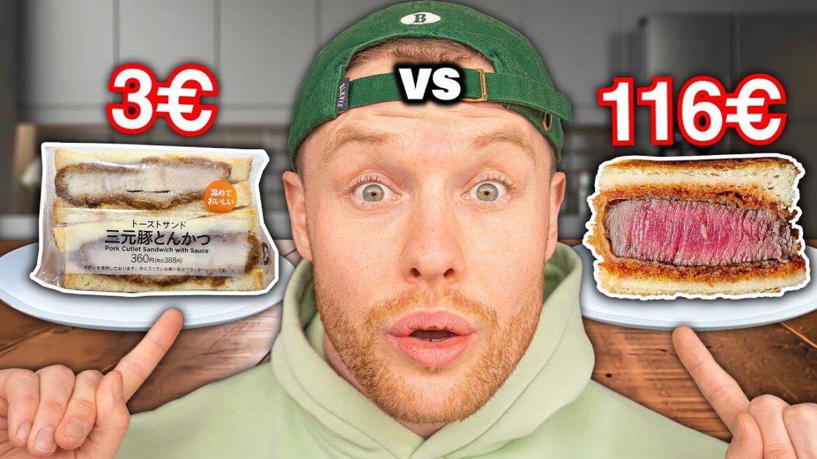3.02€ vs 116€ Sandwich in Japan 🇯🇵
