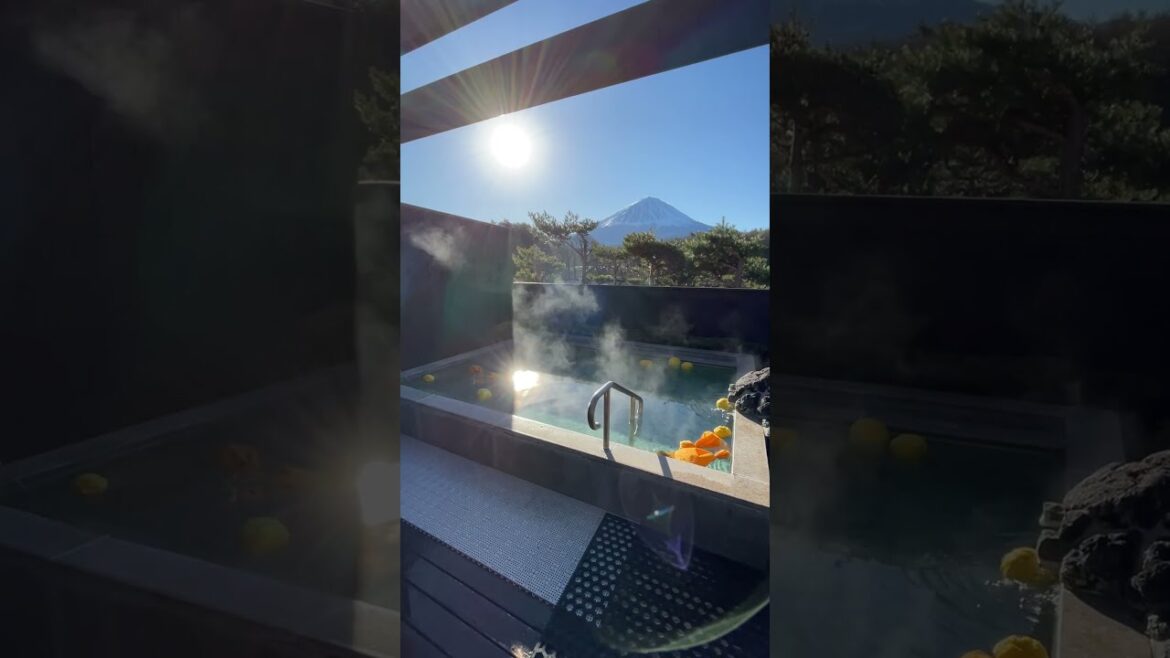 本日の富士山と温泉☆富士眺望の湯ゆらり☆12/26(月) #shorts 本日の富士山と温泉☆富士眺望の湯ゆらり☆12/26(月) #shorts