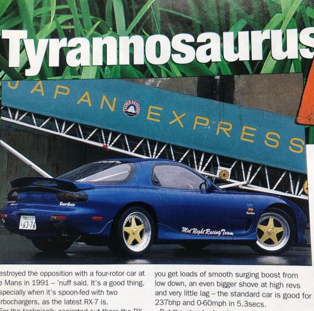 Tadao Tamura’s 460hp Twin Turbo Mazda RX-7