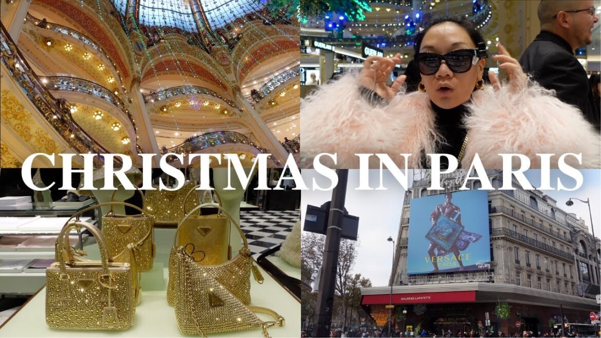CHRISTMAS SHOPPING IN PARIS