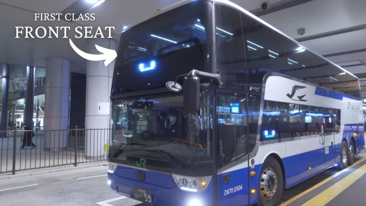 First Class Ride on Japan's Largest Double-Decker Bus from Tokyo to Osaka π―π΅ First Class Ride on Japan's Largest Double-Decker Bus from Tokyo to Osaka π―π΅