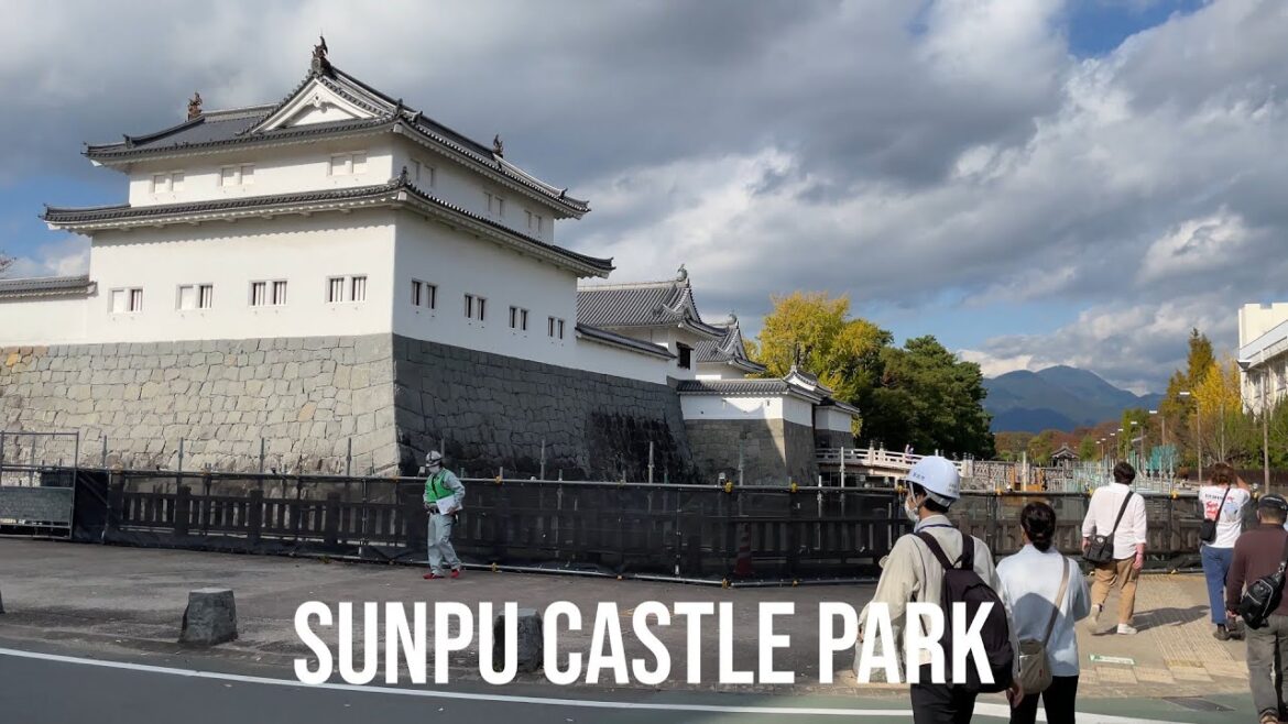 Let's go to Shizuoka City!!! Exploring Sunpu Castle Park + Ichiran Ramen - Japan 4K/HD