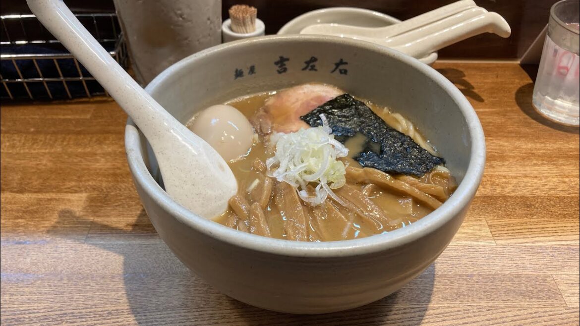 The Highest Rated Ramen Shop in Tokyo: Menya Kissou
