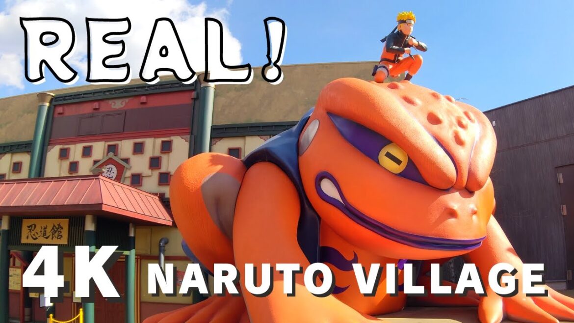 【4K REAL Naruto Village】MUST VISIT amusement park in Japan #4K #anime #ninja 【4K REAL Naruto Village】MUST VISIT amusement park in Japan #4K #anime #ninja