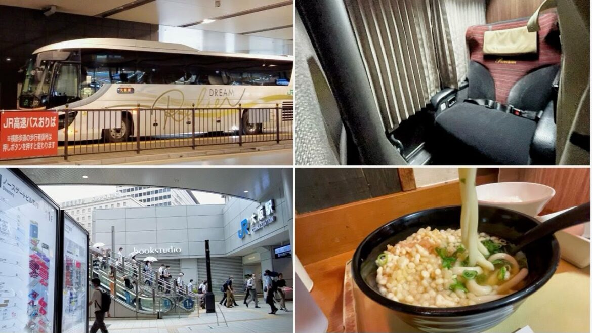 【Tokyo-Osaka】Traveling on a difficult-to-reserve late-night bus with only six seats available.