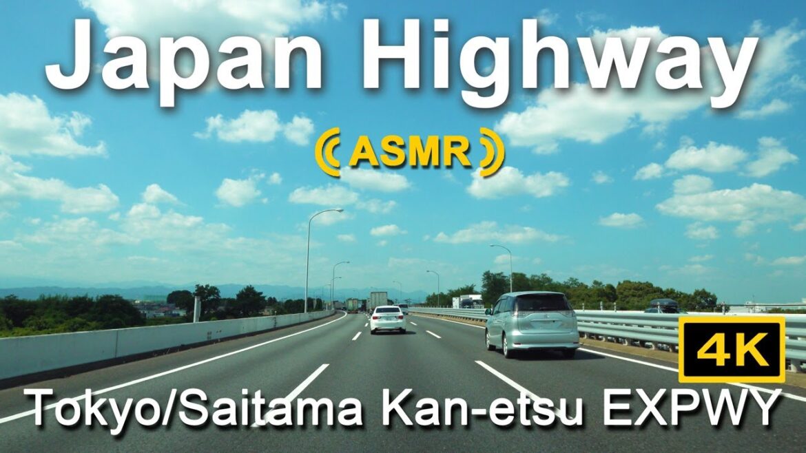 ASMR DRIVE in Japan Highway Tokyo to Saitama/Kan-etsu EXPWY ASMR DRIVE in Japan Highway Tokyo to Saitama/Kan-etsu EXPWY