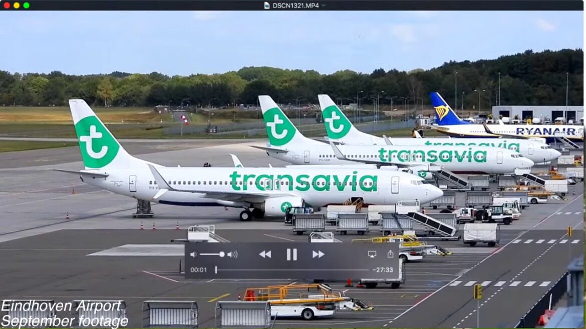 LIVE Streaming 🔴 (From the roof) #EINDHOVEN AIRPORT