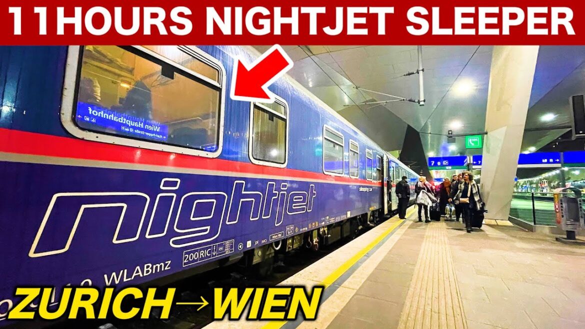 🇨🇭🇦🇹Unexpected Nightjet Sleeper Train Journey from Zurich to Wien || ÖBB NIghtjet 🇨🇭🇦🇹Unexpected Nightjet Sleeper Train Journey from Zurich to Wien || ÖBB NIghtjet