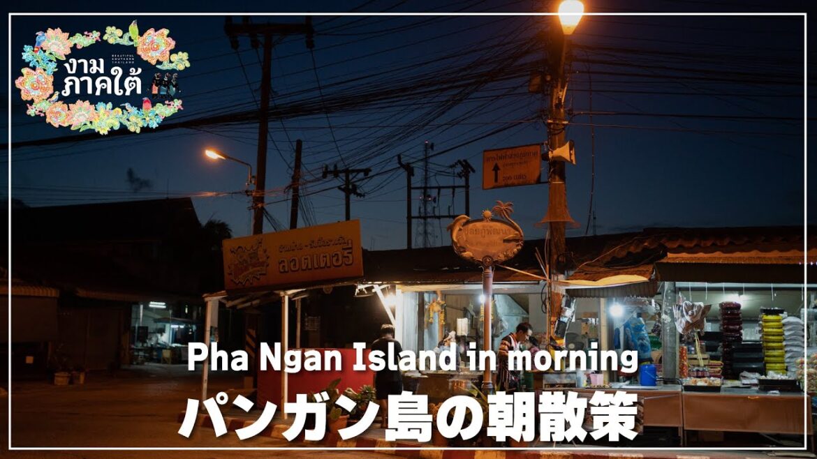 パンガン島の朝ライブ