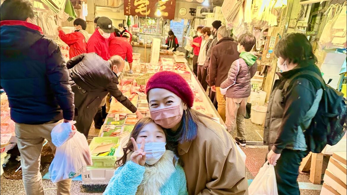 🔴 New Year’s Season in Tokyo - Tsukiji - Ginza Stream with our Niece!