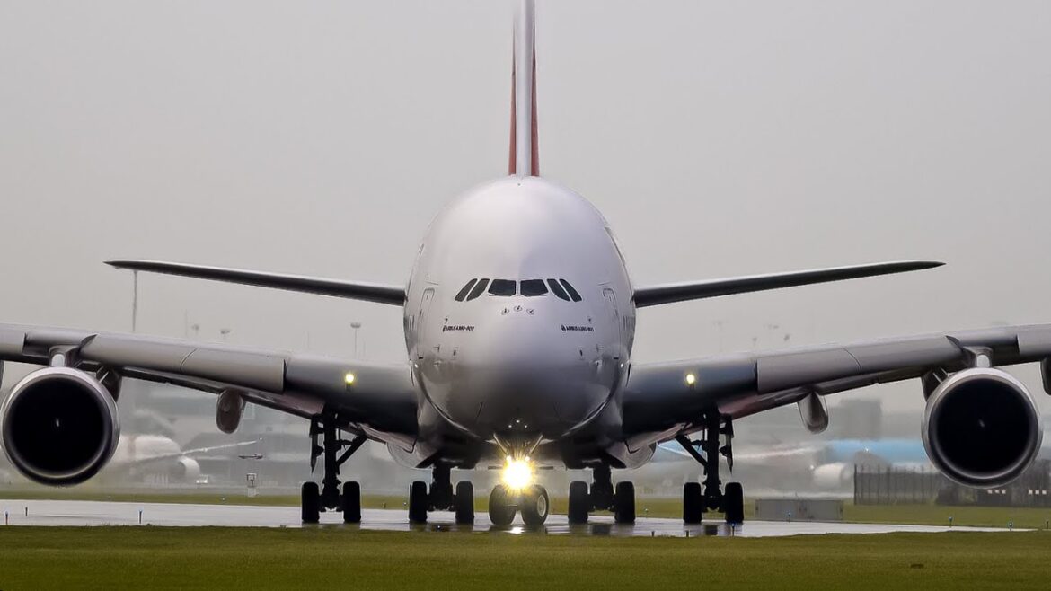 Bad Weather | 7 EXTREME Water Spray Takeoffs with Impressive Sound | A380 B747 | AMS Plane Spotting Bad Weather | 7 EXTREME Water Spray Takeoffs with Impressive Sound | A380 B747 | AMS Plane Spotting