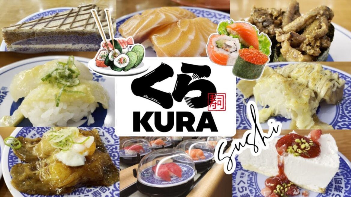 KURA SUSHI / CONVEYOR BELT SUSHI / JAPAN EATS / PINOY ABROAD