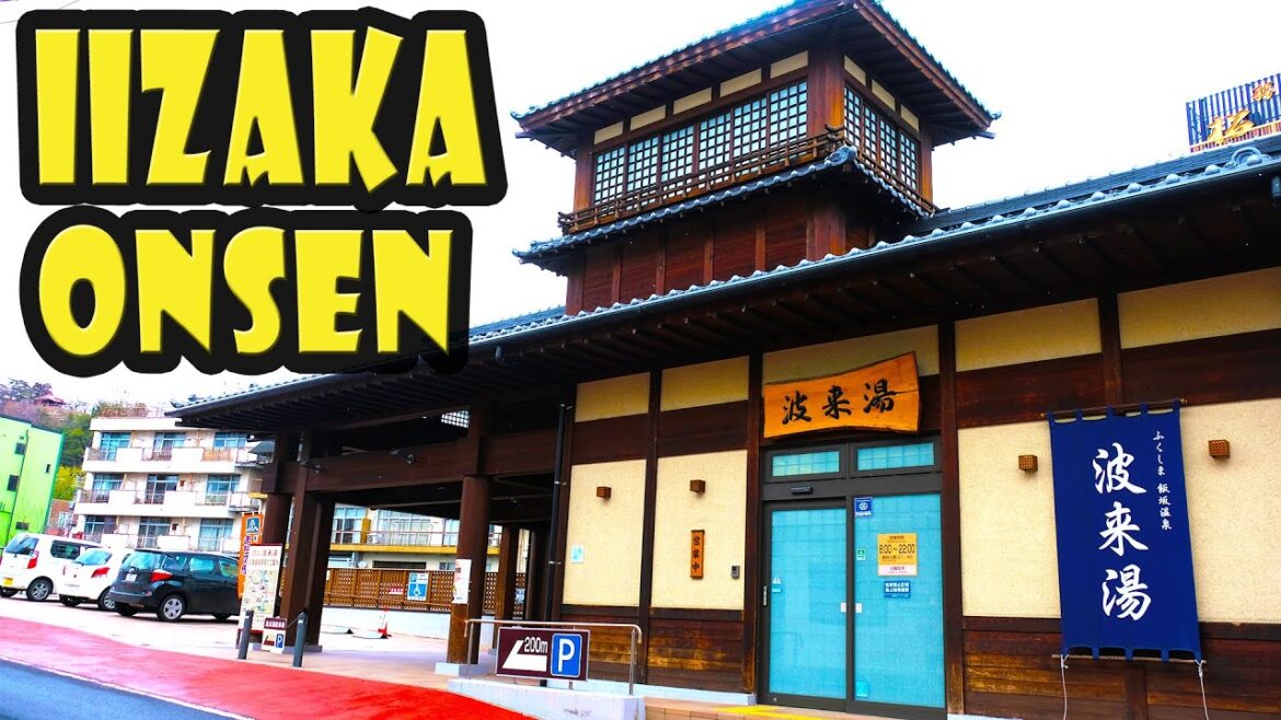 Iizaka Onsen - 2,000 Year Old Hot Spring Town in Fukushima Japan