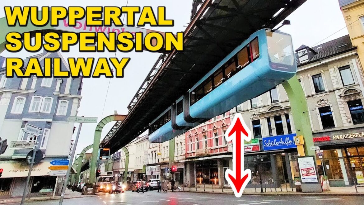 🇩🇪Riding the Sky Train in Germany || Wuppertaler Schwebebahn 🇩🇪Riding the Sky Train in Germany || Wuppertaler Schwebebahn