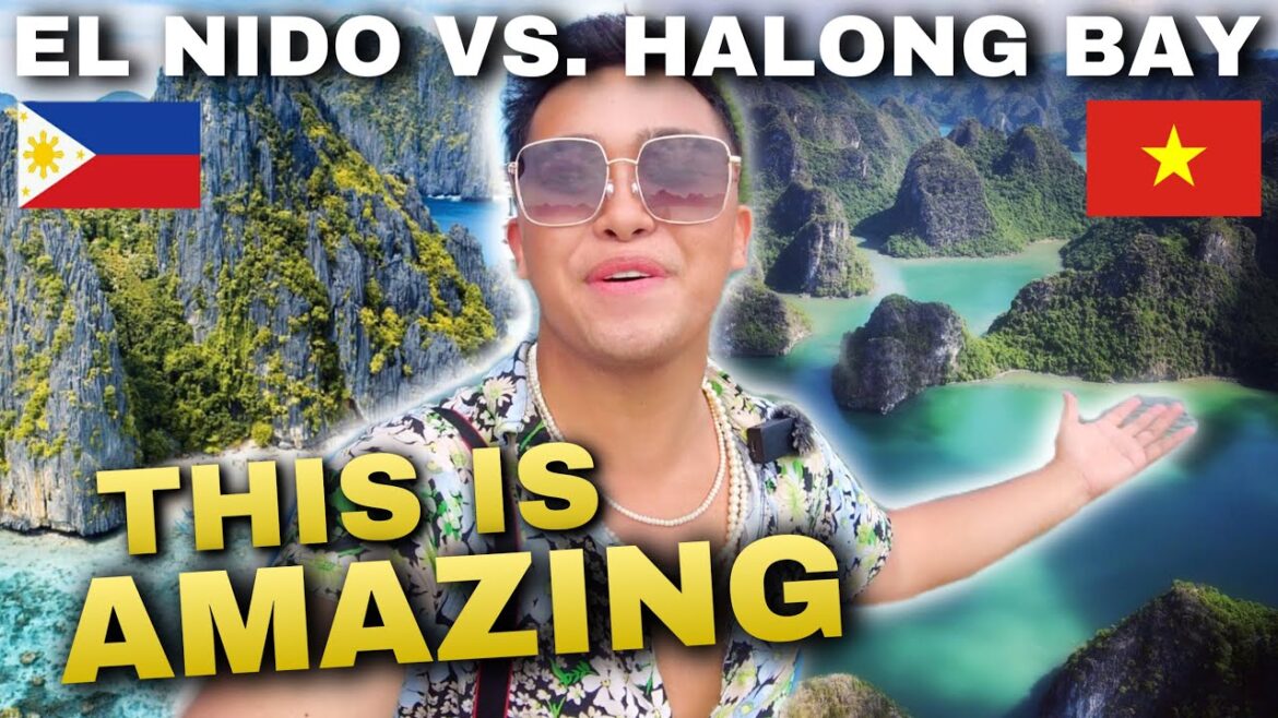 ELNIDO PALAWAN VS HALONG BAY VIETNAM 🇻🇳