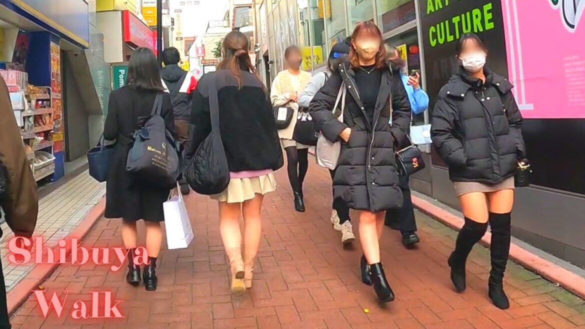 Shibuya Tokyo in Japan walking tour. 【4K】12.2022 Shibuya Tokyo in Japan walking tour. 【4K】12.2022