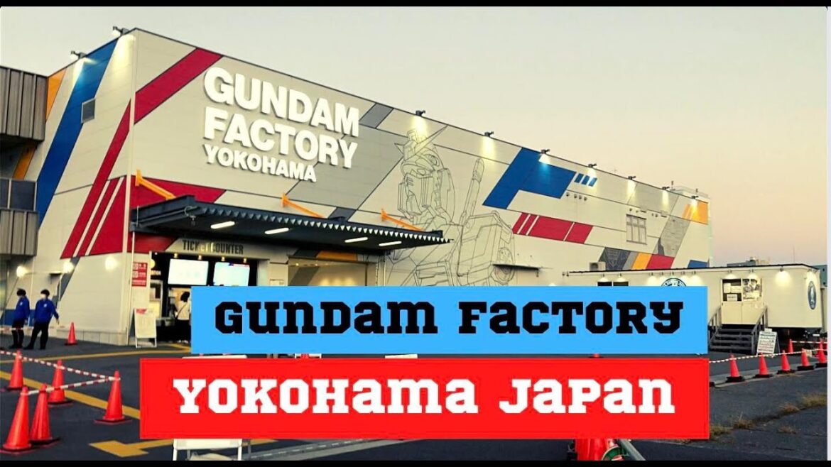 Tour Trip at Gundam Factory In Yokohama Japan | Liz Calim