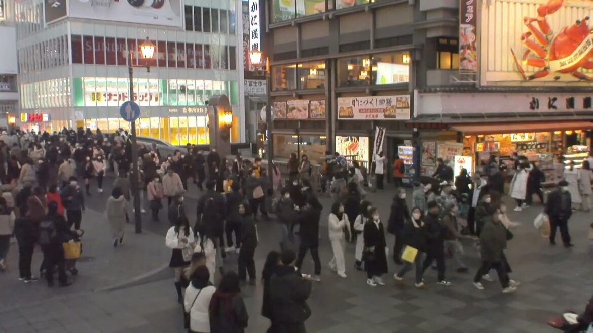 2022/12/26 大阪 道頓堀 ライブカメラ