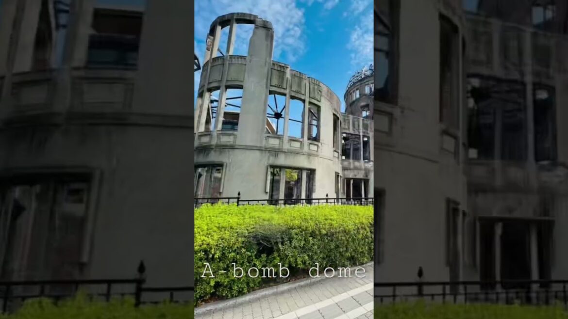 A-bomb Dome in Hiroshima, Japan! 広島に原爆ドーム!🇯🇵 A-bomb Dome in Hiroshima, Japan! 広島に原爆ドーム!🇯🇵
