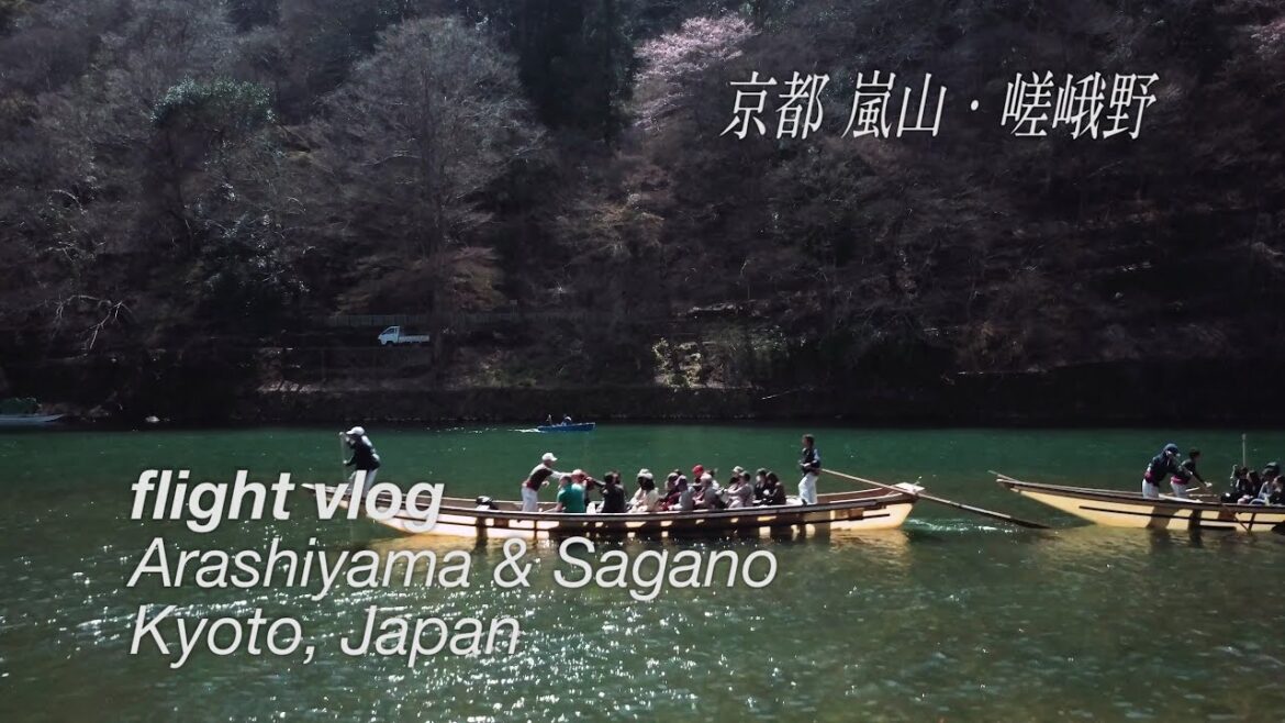 Arashiyama & Sagano, Kyoto, Japan / 京都 嵐山・嵯峨野 [4K UHD / Drone footage]