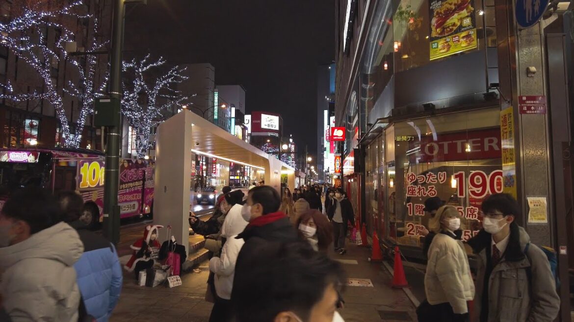 【4K】クリスマスイブの札幌の街 散策 2022 日本 北海道 札幌 中央区【Binaural Audio】 【4K】クリスマスイブの札幌の街 散策 2022 日本 北海道 札幌 中央区【Binaural Audio】