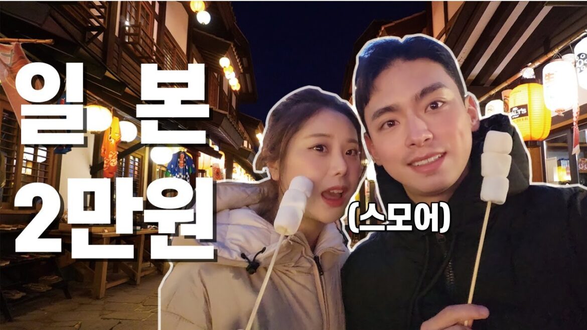 일본 여행 단돈 2만원으로 ✈