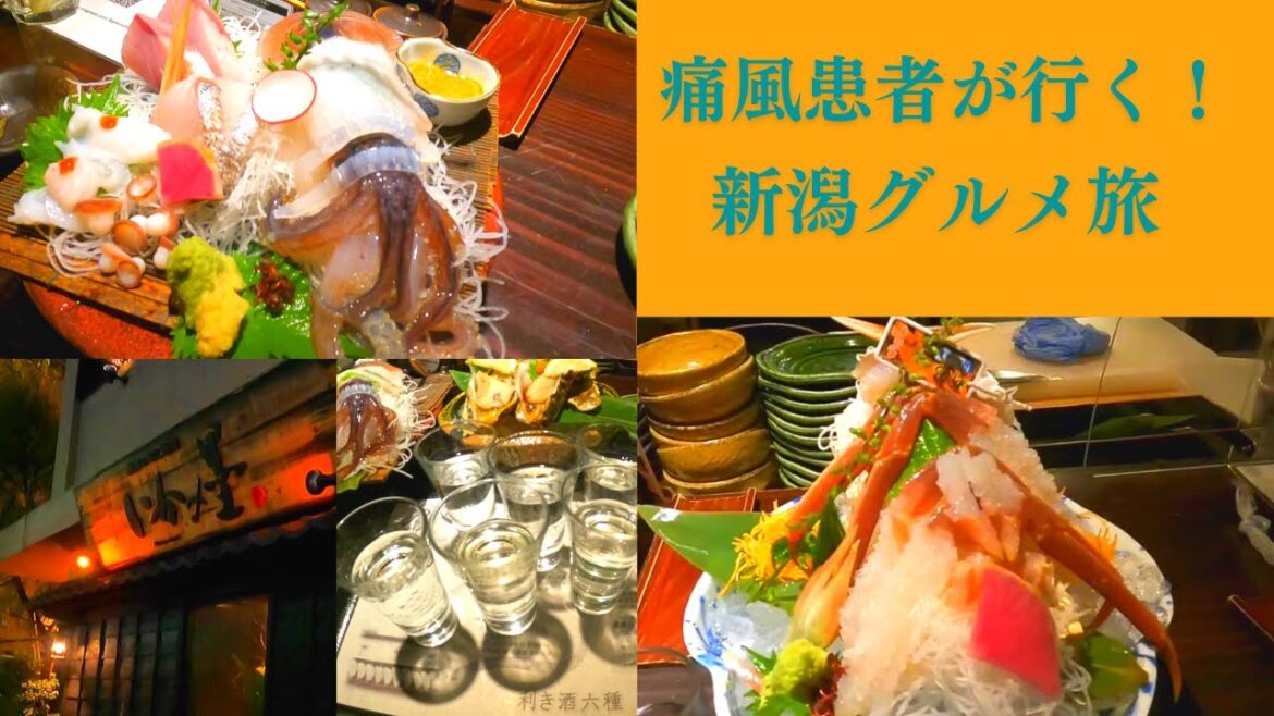 【新潟グルメ】やっぱり新潟は魚介と日本酒の聖地だ！「いかの墨」で活きイカやカニを目の前で！！駅直結の「ぽんしゅ館」で地酒を気軽に堪能♪都心からも一泊二日で十分楽しめる新潟はグルメ旅に最高だった！