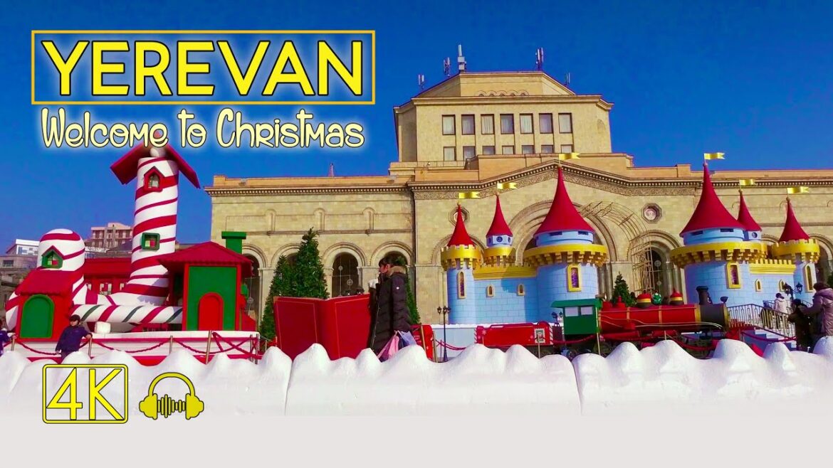 YEREVAN Walking Tour, Welcome to Christmas, December 24, 2022, 4K 60fps YEREVAN Walking Tour, Welcome to Christmas, December 24, 2022, 4K 60fps