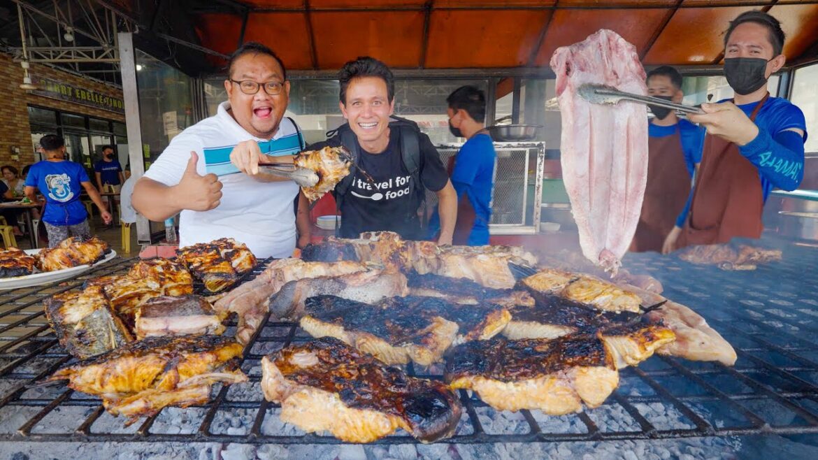 Filipino Food – Extremely Popular!! FISH BARBECUE + Kinilaw in Cebu, Philippines! Filipino Food - Extremely Popular!! FISH BARBECUE + Kinilaw in Cebu, Philippines!