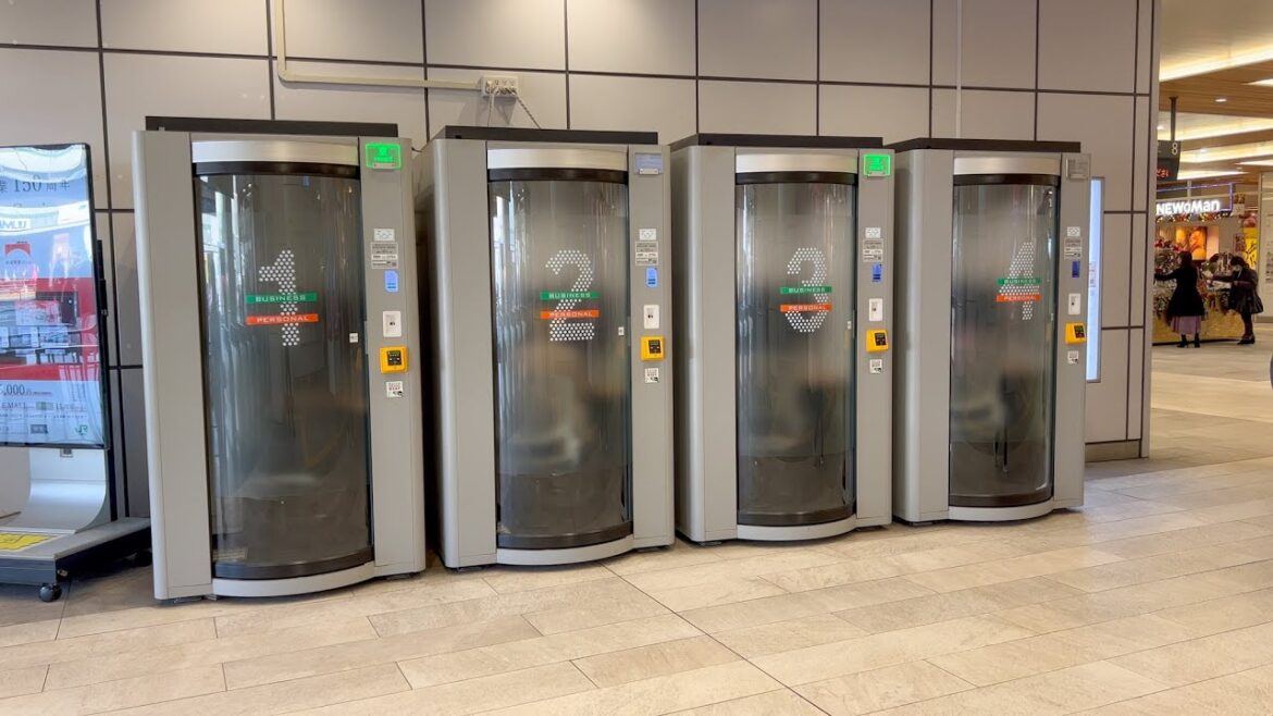 Sleeping Pods in Stations at Tokyo πͺ & Fantastic Robot Cafe π€ βοΈ Sleeping Pods in Stations at Tokyo πͺ & Fantastic Robot Cafe π€ βοΈ