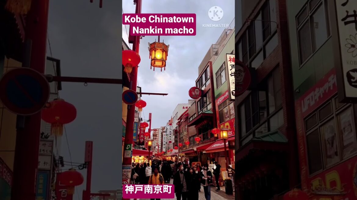 Kobe Chinatown Nankin-machi,南京町 #shorts Kobe Chinatown Nankin-machi,南京町 #shorts