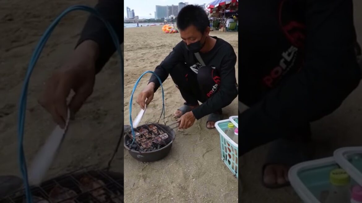 Asian street food 米饼 #shorts