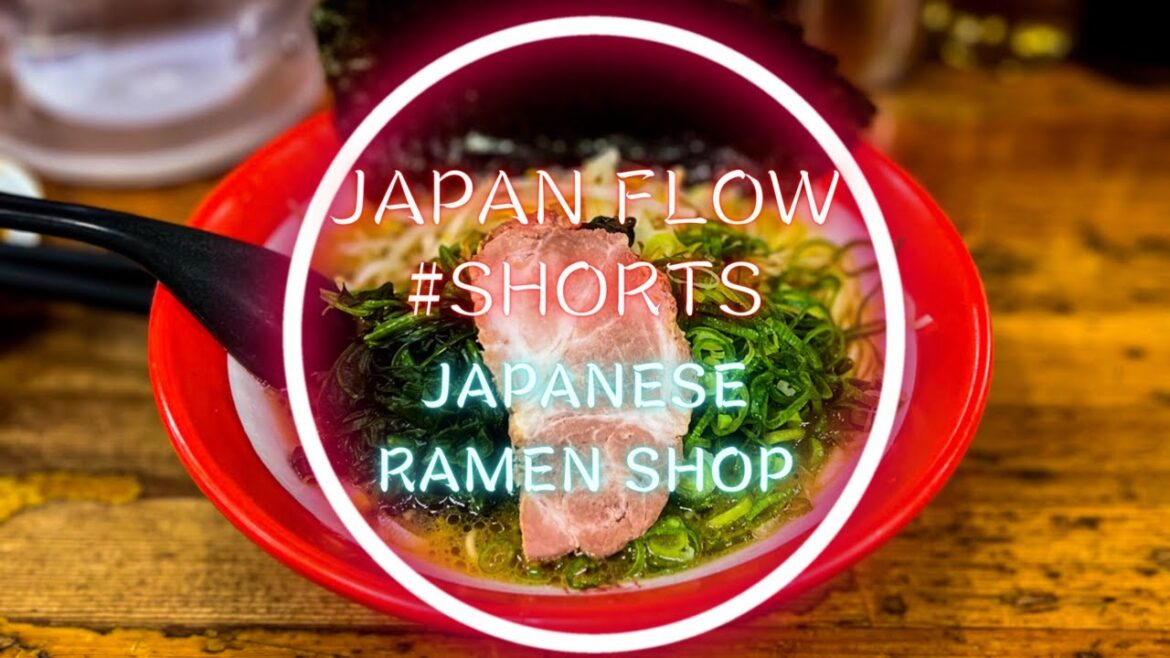 Japanese Ramen Shop 🍜 – Japan Flow #shorts Japanese Ramen Shop 🍜 - Japan Flow #shorts