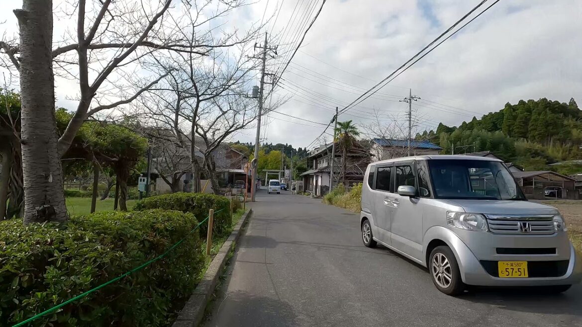 #75 Walk around Togane Chiba Japan 4K