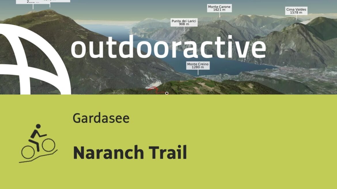 mountain biking trail at Lake Garda: Naranch Trail